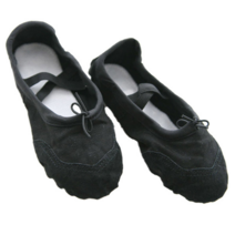 [유제이컴퍼니] 유제이 검정 반가죽 성인 유아 아동 발레 슈즈 160mm~, 250