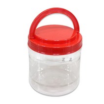 원형 손잡이 PET병 1.16L 플라스틱용기, 7개