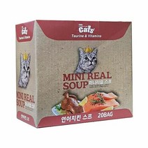 미니리얼스프(40g-20개입)연어치킨 스프, 단품