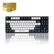 버라이어티스토어 덱프랑슘 CBL-87XN 거북선 PBT 블랙 텐키리스 게이밍기계식키보드, 적축