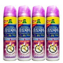 산도깨비 홈토피아 모기 살충제 에어졸 400mL X 4개, 라벤다4개