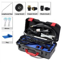 초음파청소기 상업용 가정용 3kw 스팀 청소기 110V 220V 에어컨 주방 후드 자동차 알카라인 청소와 함께 사용스팀 클리너 AliExpress, set+UK+110V
