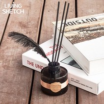 [리빙스케치]골드라벨 100ml 디퓨저세트 방향제 인테리어소품 선물포장, 제주비자나무