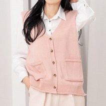 TJW 롱 트위드 데이트코디 청 패션 브이넥 니트 캐주얼 여성 얇은 사무실 조끼 여름