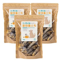 펫시밀 황태롤스틱 100g x 3개 / 동결건조 프리미엄 영양간식, 단일옵션