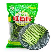 홍지 삶은 냉동 줄콩 강낭콩 장뚜절 중국 식품 식재료, 500g, 1개