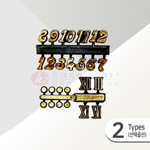 숫자판 타입선택, 아라비아숫자