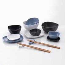 크라운포드 14종 식기세트 도자기제 대접 그릇 접시 수저받침 포함, 크라운포드 14종 식기홈세트