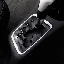 기아 올뉴모닝 카본 데칼스티커 센터페시아 기어 패널, 08. 헤어라인실버, I TYPE (14인치 순정휠마스크)