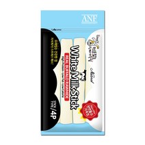 ANF 화이트 밀크스틱 강아지껌 4p, 밀크맛, 3개입