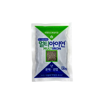 멀티아이언 120g 식물 비료 관엽 분재 난, 1개