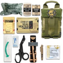보안용품 안전 Rhino-구조 IFAK 의료 파우치 응급 처치 키트 외상 생존 야외 비상 전술 장비 Molle 캠핑, 01 Atacs