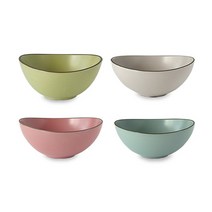 이태리 까사무띠 레아 스프볼 (국대접) 4종, 포그블루