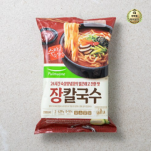 라이브잇 풀무원 장칼국수 2인분, 14개, 439g