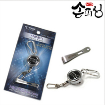 손피싱 핀온릴 + 라인 커터 세트 / 낚시 가위 합사