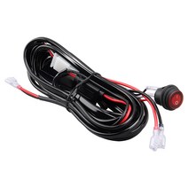 자동 Led조명 홀더 보조 작업 백업 조명 견인 바 히치 장착 브래킷 오프로드 4x4 자동차, cable for 2 plug