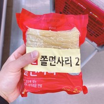 초이스엘 쫄면 사리 400g x 2개입, 아이스박스 포장