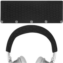 Geekria 니트 패브릭 헤드폰 헤드밴드과 호환되는 Sony WH-1000XM4 WH-1000XM3 Beats Studio 3.0 Studio 2.0 헤드폰, 블랙