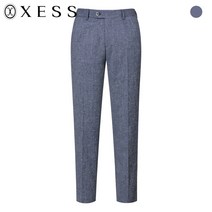 제스 자가드 스트레이트 정장 팬츠 X9BJP5940