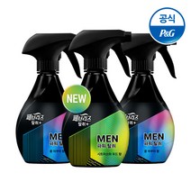 [KT알파쇼핑][페브리즈] 섬유탈취제 포맨 370ml 3개, 쿨 아쿠아 향