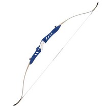활양궁 컴파운드보우 세트 초보자 리커브 사냥 화살, 블루 16-36lbs