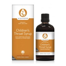 키위허브(KIWIHERB) 키위허브 어린이 오가닉 쓰로트 (목) 시럽 200ml, 1개