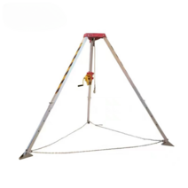 구조용 삼각대 안전 로프 도르래 건설 현장 맨홀 추락, 1200파운드+벨트로프