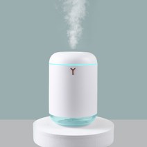 Zeresi 무선 충전 무음 미니 가습기 사무용 탁상 차량용 usb 가습기, AM-J1시크 화이트