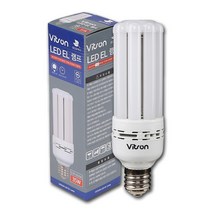 LED 가로등 전구 아파트경관조명 보안등 파워램프 콘벌브 콘램프 창고 공장등 외등 가로수조명 비츠온, 1개, 35W(주광색26base)