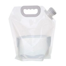 PKFARM 캠핑 야외 휴대용 손잡이 접이 물주머니 워터백, 5L, [1개입]