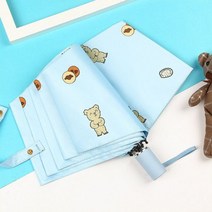 여아용 곰 우산 태양 비 방풍 파라솔 구르다 슈바스 사쿠라