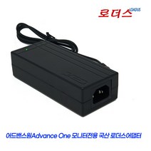 어드밴스원AF-270AHLED AF-250F165 AN-24F144 AS-2785LED AF-215WDLED AS-210CLED모니터호환 12V 3.5A/3.3A 3A 국산어댑터, 어댑터+파워코드1.5M