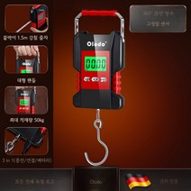방수 휴대용 전자 저울 소형 수하물 무게측정 50kg 캐리어 낚시 저울, A