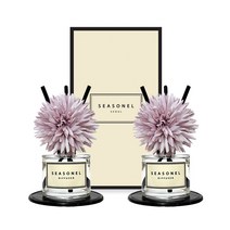 시즈넬 차량용 선물세트 디퓨저 50ml 니들맘 라벤더, 2세트, 석류향