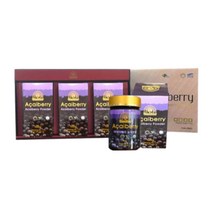 브라질 아사이베리 분말100g 순수과육만 사용 스프레이건조방식 파우더(3병)선물세트, 100g, 3병