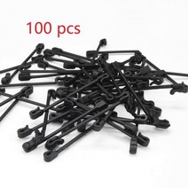 밭갈이기계 농기계관리기 텃밭관리기 50/100PCS 플라스틱 식물 고정 클립 토마토 지원 포도 랙 메쉬 패스너 원예 농업 묶는 라인 케이지, 100개