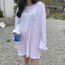 믹스비 / 알로하 네온 박시 티셔츠 (4color)