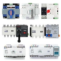자동절체기 이중 전원 전환 장치 카라반 차단기 캠핑, 화이트 레귤러 모델 2P63A