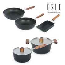 오슬로 IH 인덕션 후라이팬/냄비세트, 선택4. 양수(20cm) + 양수(24cm)