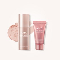 세럼+톤업+자차 AHC 아우라 시크릿 로즈세럼 톤업스틱+크림 10g