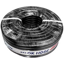 흑편사 호스 13 15 19 25mm X 30~50M /농업 펌프 동력 물 수도 흑 고압 스프링쿨러 좋은, 19mm*40M, 1롤