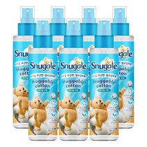 스너글 섬유탈취제 허거블 코튼, 7개, 150ml