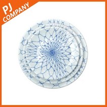 클레이쇼핑 유포 티아라 도자기 그물 원판접시 13.8cm 1P 일식기 홈세트 집들이 자취용 신혼집 선물용 가정