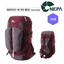 네파 여성 SERVO-W 35 세르보 배낭(7G67509 프라자점 사은품증정), WINE(501)