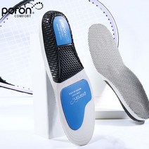 포론스포츠인솔 2세트 PORON TPU 뒤틀림방지 운동화 민턴 축구 농구 등산 탁구 깔창, 레드