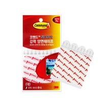 3M 코맨드 양면테이프 리필 대형 4매입