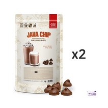 (2개)까로망 자바칩 파우더 1kg 프라페 라떼