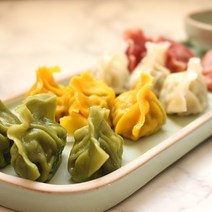 소예푸드 천연사색물만두 1kg, 1봉