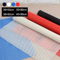 키알리 주방 싱크대 논슬립 서랍 매트 서랍 깔개 테이블 미끄럼 방지 시트 5장, 사이즈/색상, 30x50cm - 화이트