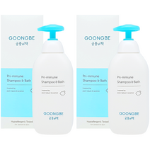 궁중비책 샴푸&바스 350ml 1+1 아기목욕 아기바디워시 아기샴푸, 2개